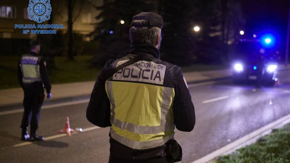 La Policía Nacional ha detenido a tres personas en Pamplona en un operativo contras las armas blancas. POLICÍA NACIONAL
