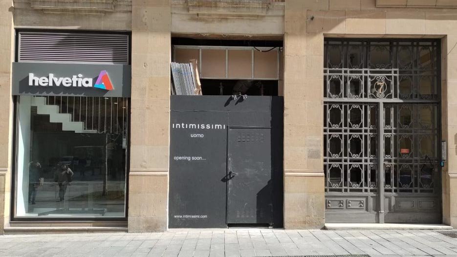 La nueva tienda de Intimissimi Uomo que abre en Pamplona. NAVARRA.COM