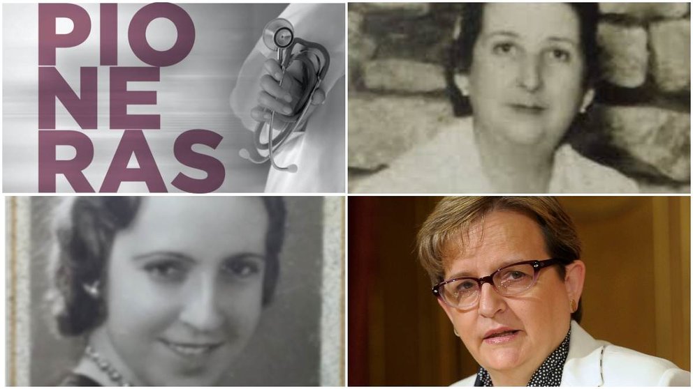 Juana García Orcoyen, Ascensión Áriz Elcarte y María Teresa Fortún Pérez de Ciriza froman parte de la medicina española, tal y como recoge el libro sobre mujeres pioneras.