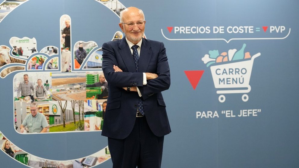El presidente de Mercadona, Juan Roig. CEDIDA