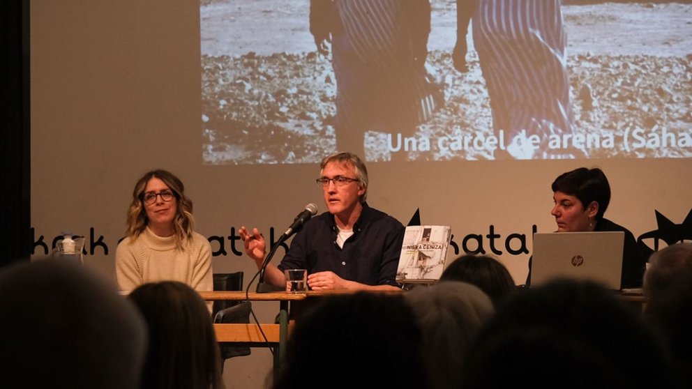 Iván Benítez presenta su nuevo libro: 'Nieva Ceniza. Crónicas contra el olvido'. CEDIDA