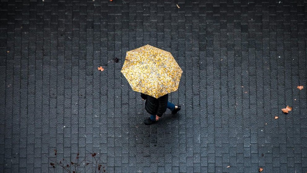 Una persona camina bajo la lluvia con un paraguas. - Kike Rincón - Europa Press - Archivo