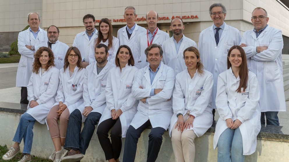 Equipo de investigación del Cima y del Cancer Center Clínica Universidad de Navarra. CEDIDA