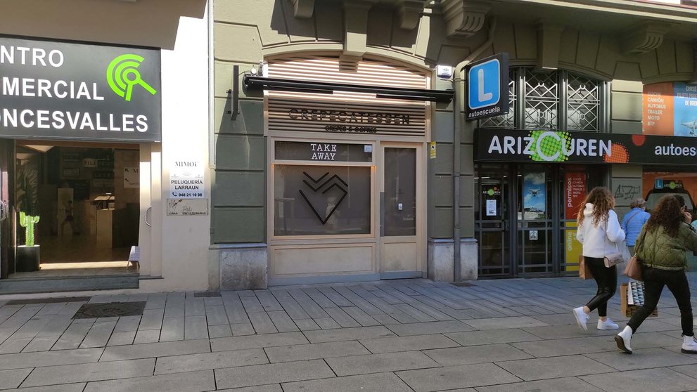 Crepecatessen ha cerrado en Pamplona después de cinco meses de su apertura. NAVARRA.COM