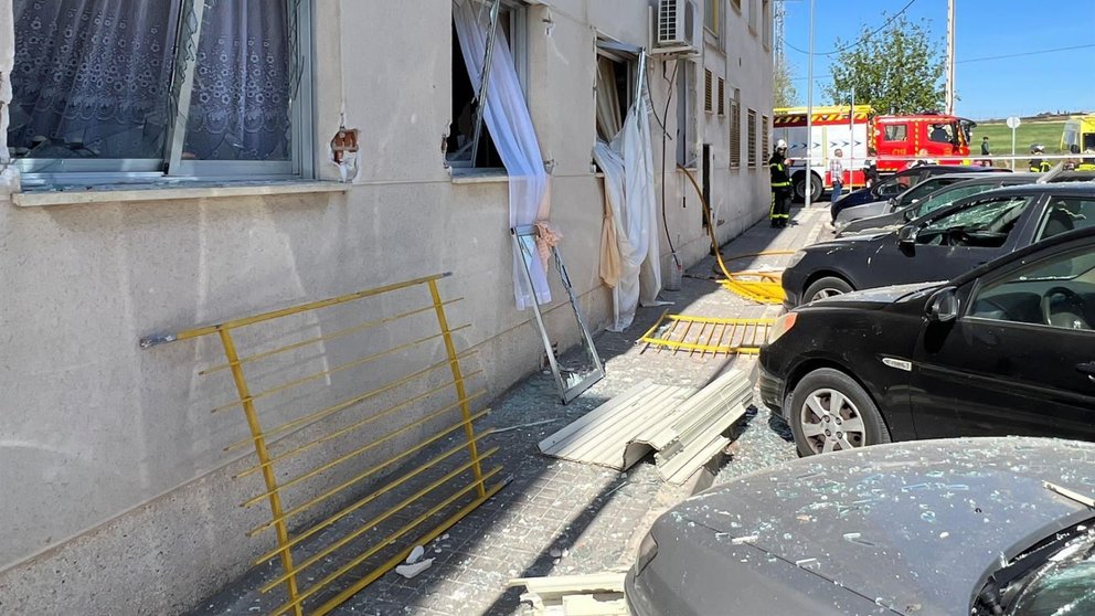 Explosión de gas en una vivienda de Villaconejos - EMERGENCIAS 112 COMUNIDAD DE MADRID