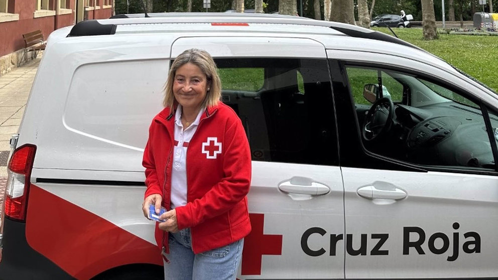 Isabel Cadena, nueva presidenta de Cruz Roja Navarra. CRUZ ROJA