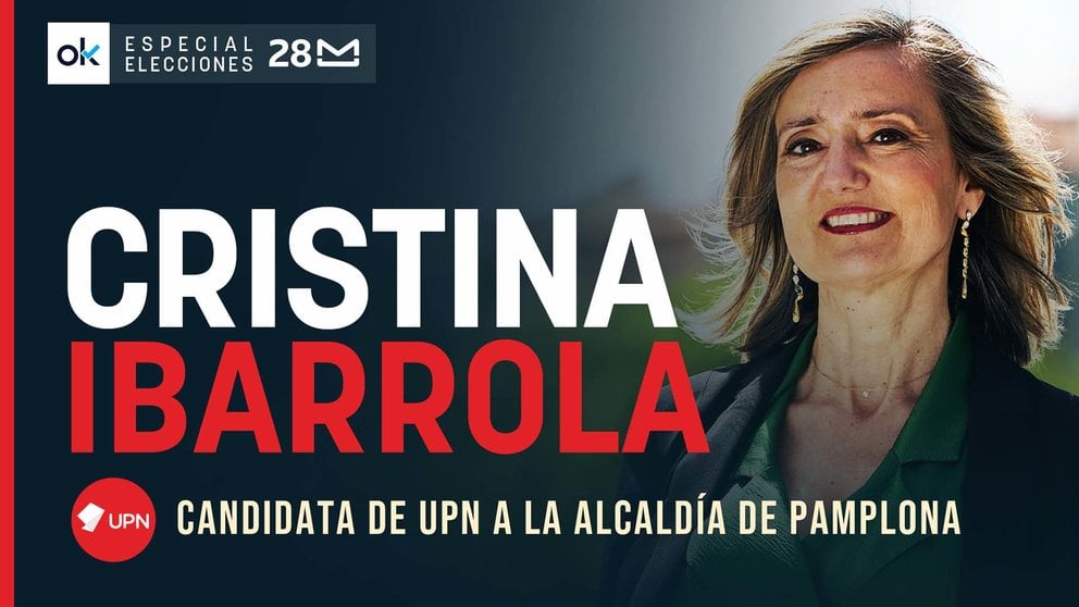 Entrevista con Cristina Ibarrola, candidata de UPN a la alcaldía de Pamplona.