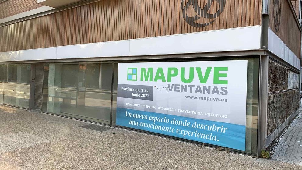 La tienda de ventanas y puertas Mapuve anuncia su apertura en Pamplona. Navarra.com