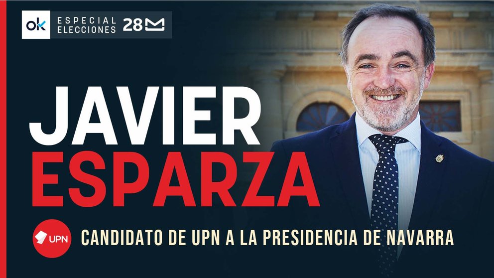 Entrevista con Javier Esparza, candidato de UPN a la presidencia del Gobierno de Navarra.