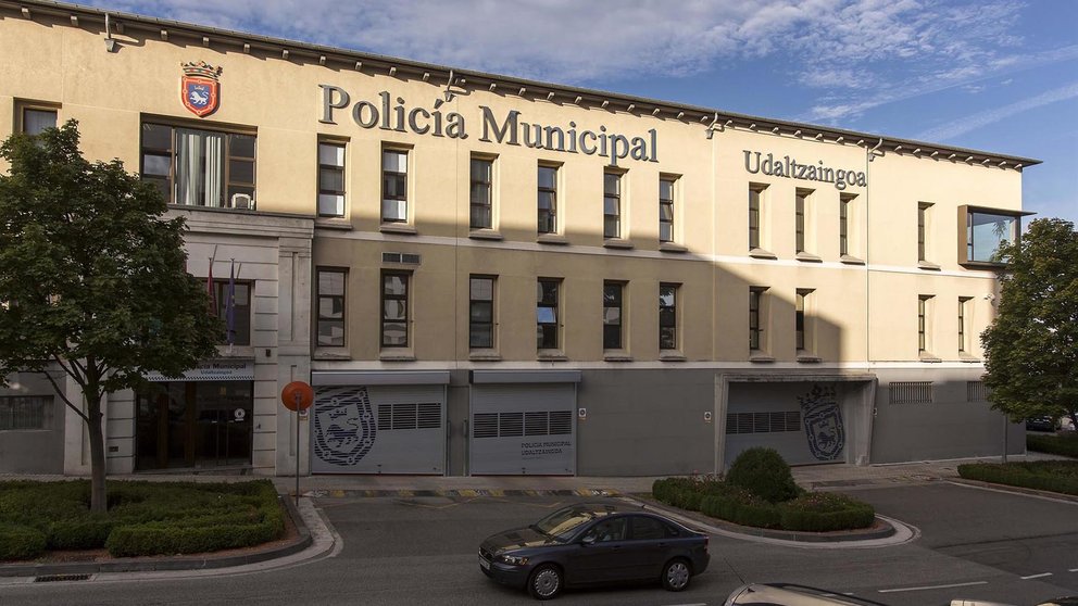 Edificio de la Policía Municipal de Pamplona. JESÚS M GARZARON