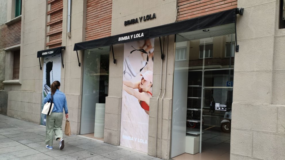 La tienda Bimba y Lola cierra en Pamplona y se traslada al centro comercial de La Morea. CEDIDA