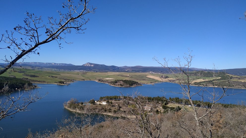 Imagen de archivo de una vista del pantano de Alloz. GOBIERNO DE NAVARRA