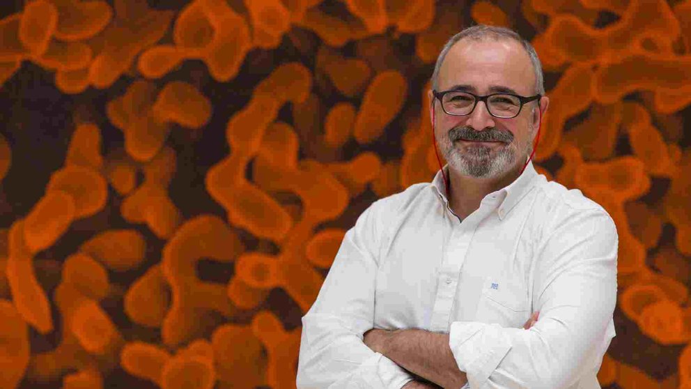 catedrático de Microbiología de
la Universidad de Navarra, Ignacio López-Goñi. UNIVERSIDAD DE NAVARRA