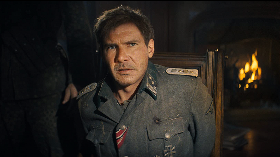 Harrison Ford rejuvenecido digitalmente en Indiana Jones y el dial del destino