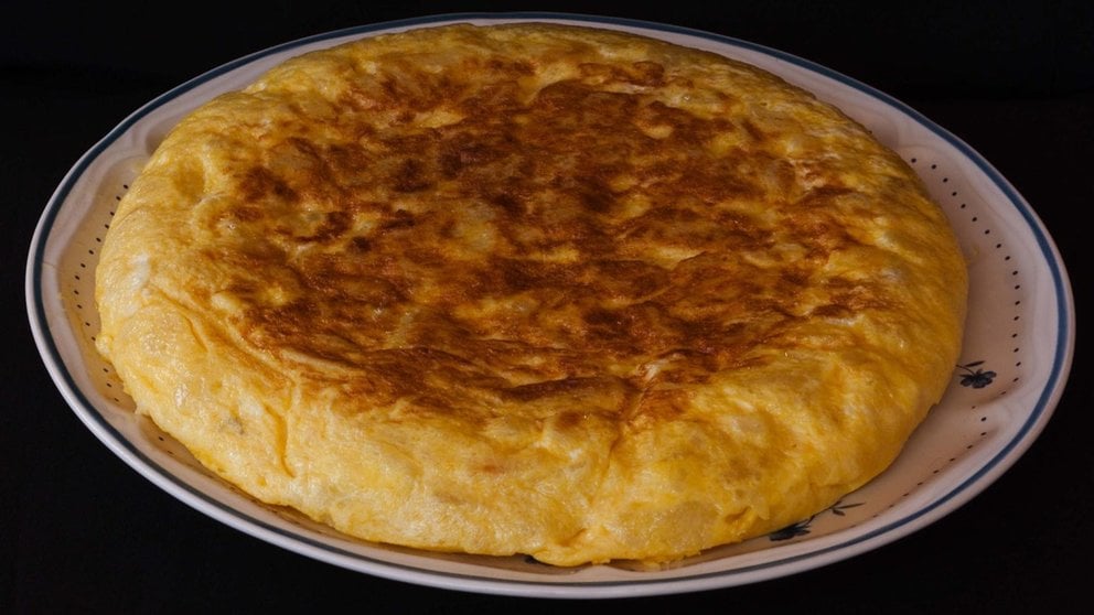 Imagen de una tortilla de patata. ARCHIVO