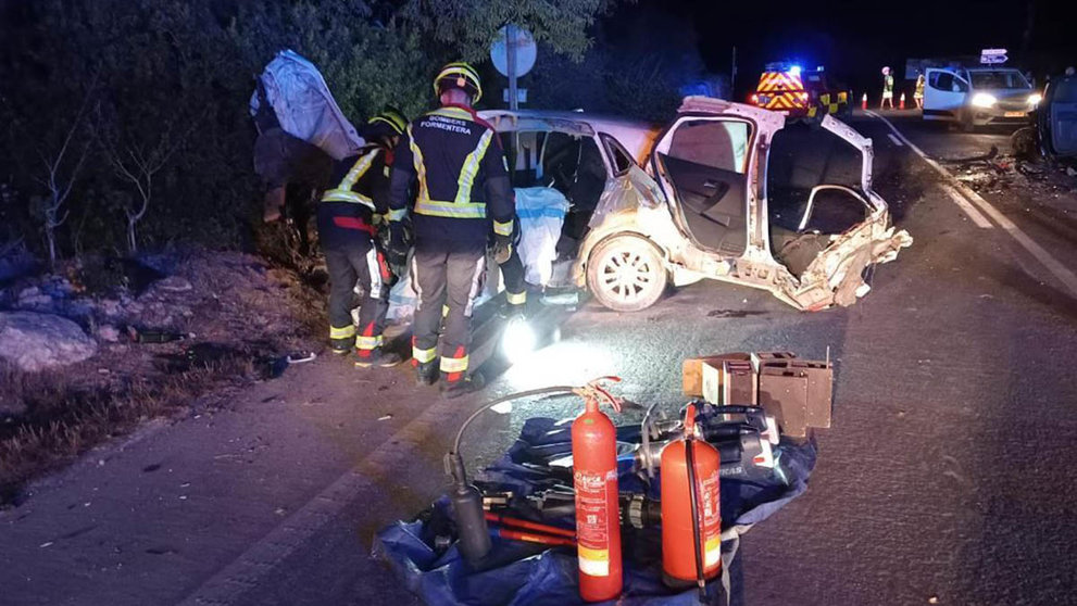 Muere un joven de 25 años de Lodosa en un accidente de tráfico en Formentera. CONSELL FORMENTERA