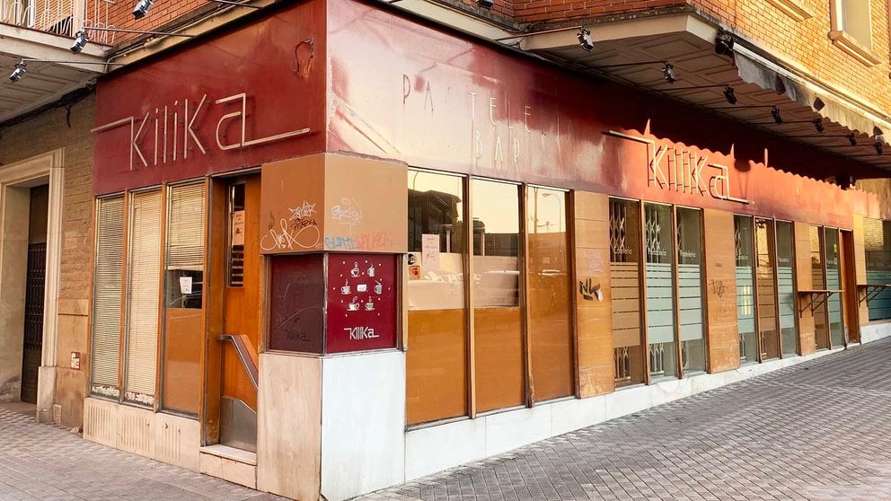 El bar pastelería Kilika de Pamplona ha cerrado sus puertas. Navarra.com