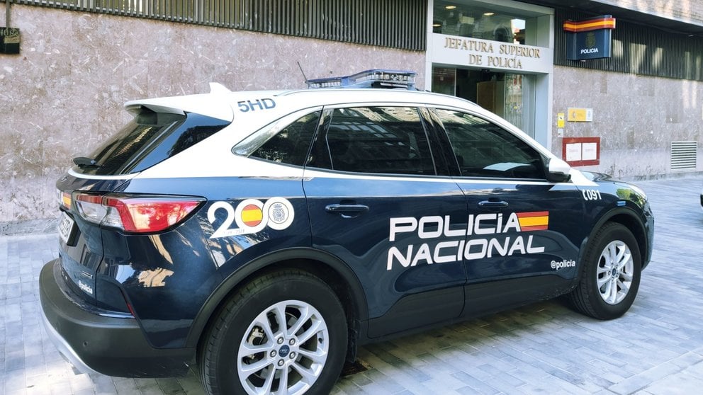Coche de la Policía Nacional. POLICÍA NACIONAL
