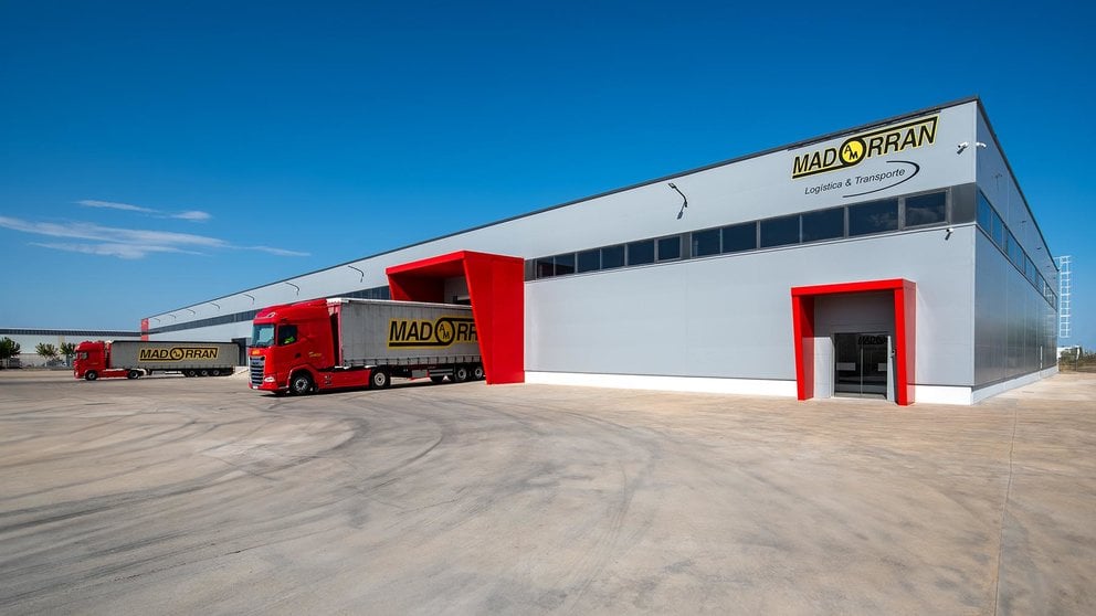 La empresa navarra de transporte y logística Madorra inaugura sus nuevas instalaciones en Cintruénigo. CEDIDA