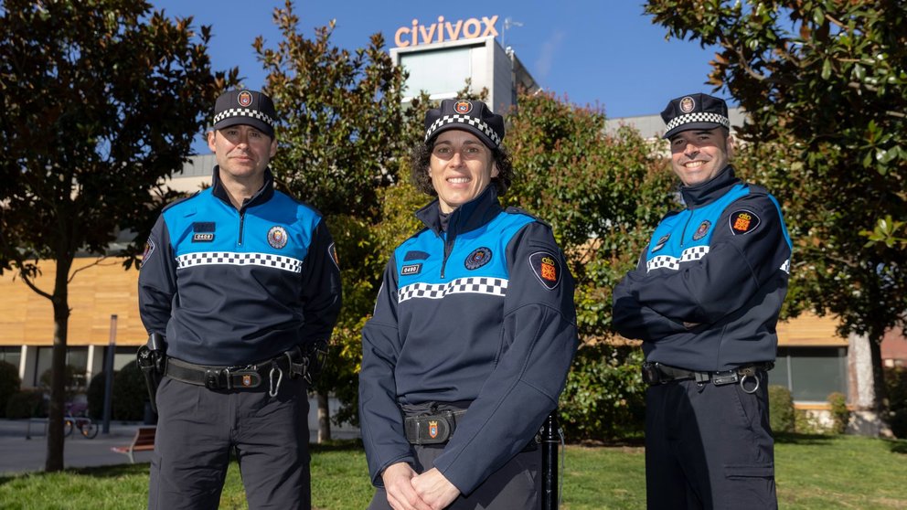 La Policía Comunitaria llega a dos nuevos barrios de Pamplona: el Casco Antiguo y la Chantrea. AYUNTAMIENTO DE PAMPLONA