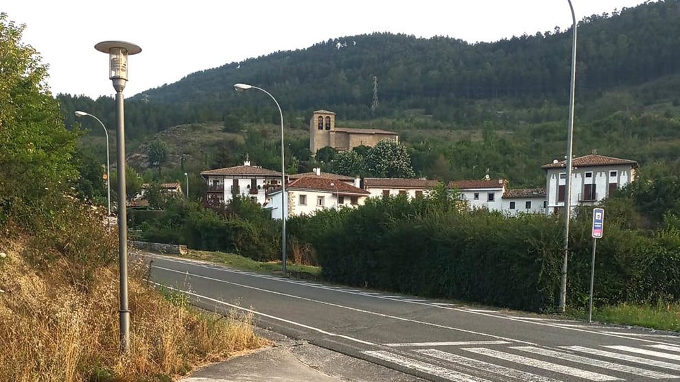 Cesión de terrenos de una vecina a Ansoáin para la construcción de una conexión peatonal. AYUNTAMIENTO DE ANSOÁIN