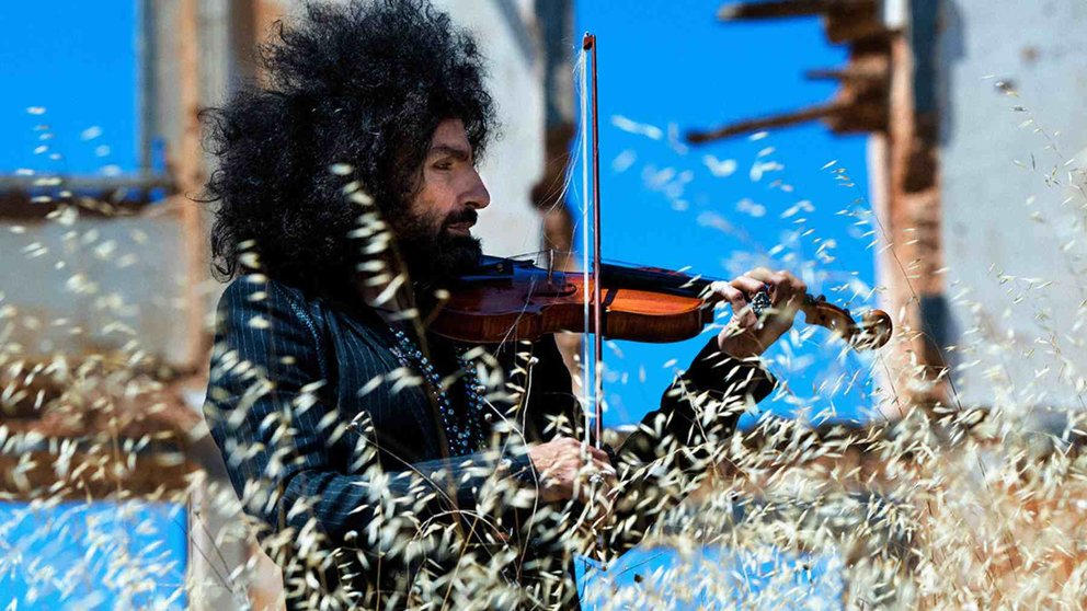 El violinista Ara Malikian volverá a subirse al escenario de Baluarte. BALUARTE