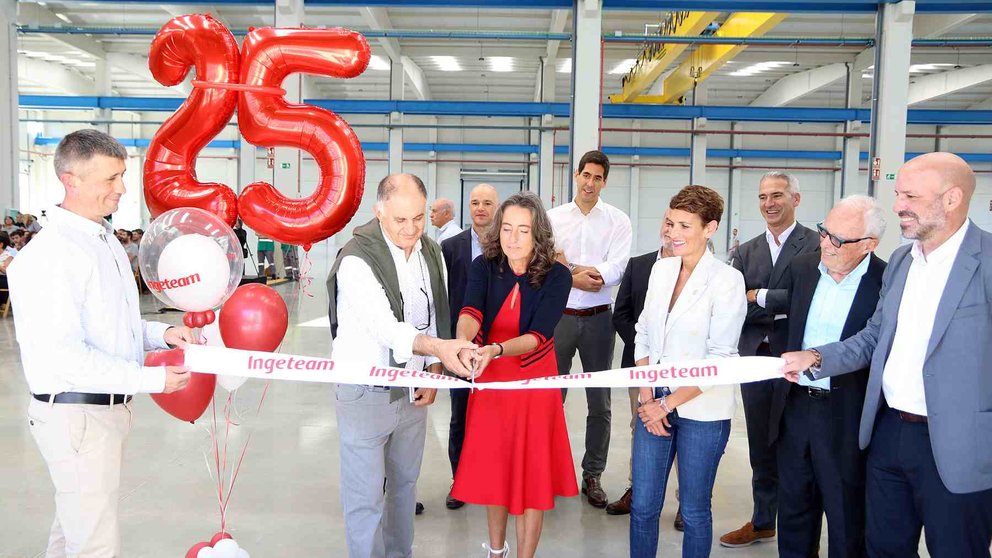 Ingeteam ha celebrado los 25 años de actividad en su planta de Sesma. CEDIDA