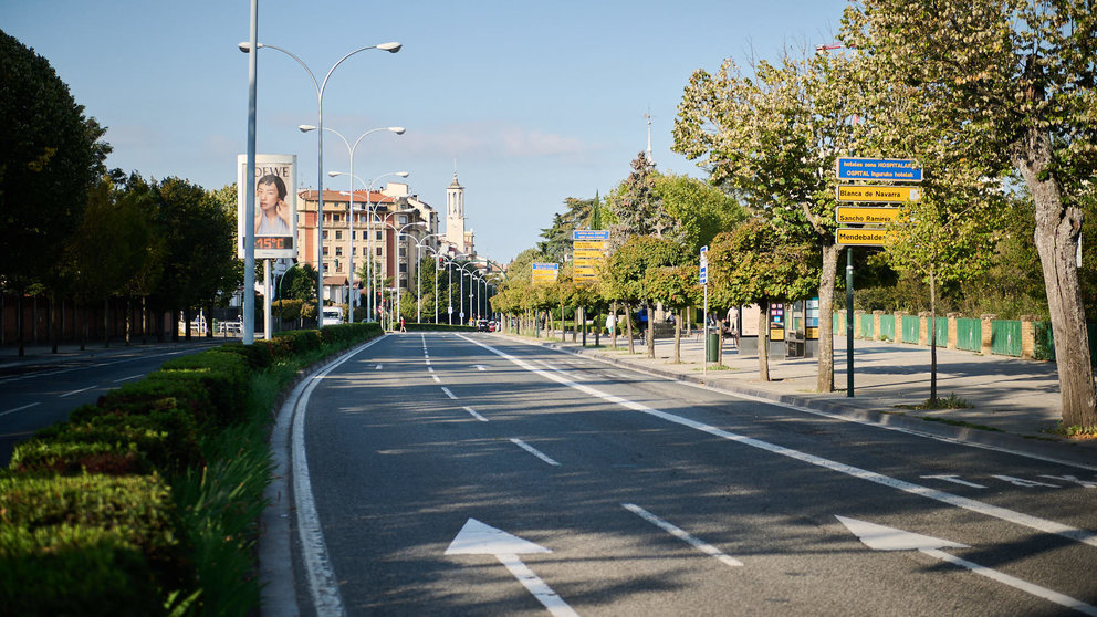 Avenida Baja Navarra. PABLO LASAOSA