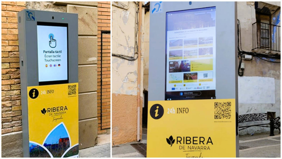 Nuevos paneles interactivos turísticos implementados en municipios de la Ribera Navarra. CONSORCIO EDER