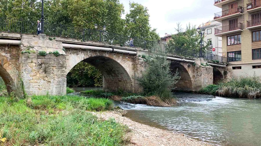 Puente del azucarero en Estella. Navarra.com