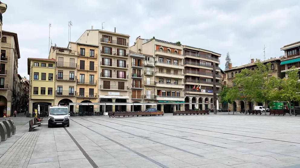 Plaza de los Fueros de Estella. Navarra.com