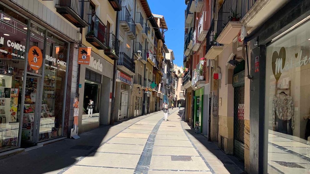 La calle Mayor de Estella. Navarra.com