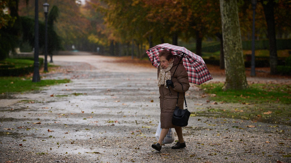 El otoño llega a Pamplona. PABLO LASAOSA