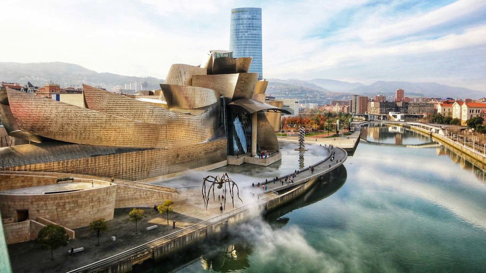 Vista del Museo Guggenheim de Bilbao. UNSPLASH