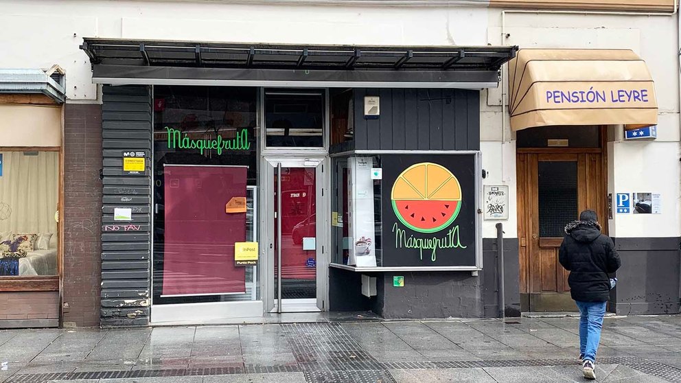 La tienda Másquefruta se traspasa en la calle Francisco Bergamín 5 de Pamplona. Navarra.com