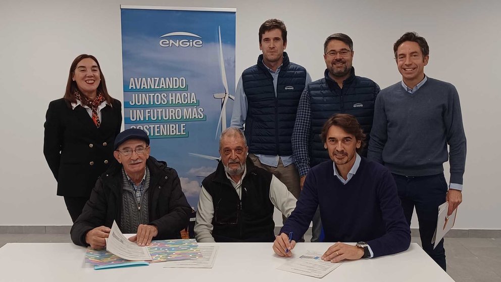 ENGIE pone en operación la Red de Calor a partir de biomasa forestal que dará servicio a 800 viviendas en el barrio de Chantrea en Pamplona. CEDIDA