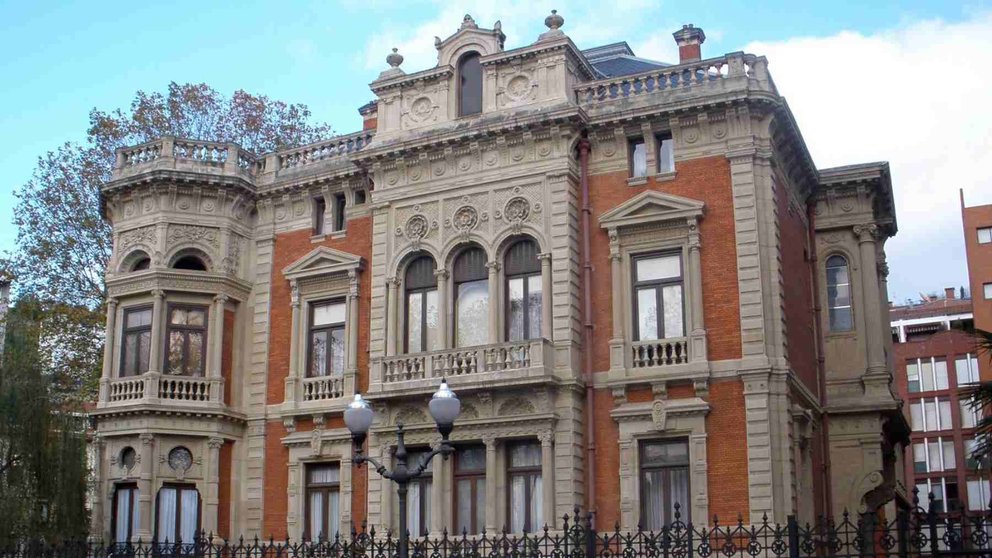 Sede del Palacio Olabarri en el que el Grupo Luze abrirá un hotel de cinco estrellas. GRUPO LUZE
