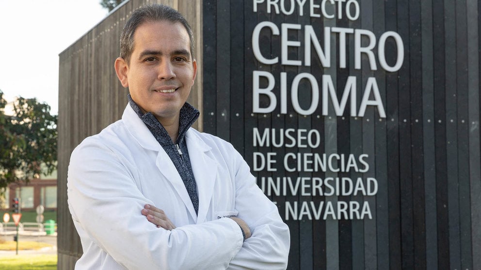 Yasser Morera, investigador del Instituto de Biodiversidad y Medioambiente (BIOMA) de la Universidad de Navarra. UNIVERSIDAD DE NAVARRA