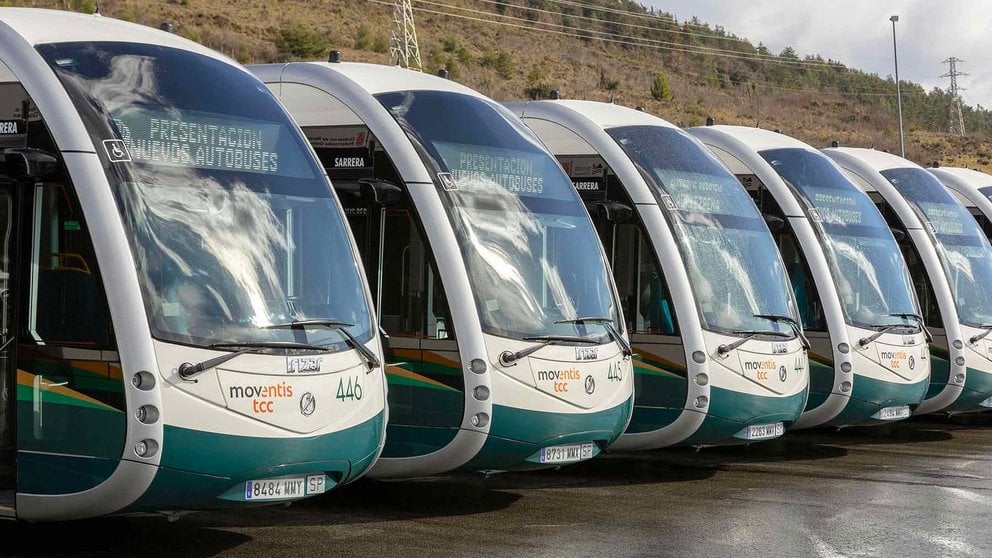 Nuevas villavesas que llegan a Pamplona y Comarca y sus cargadores eléctricos. MCP