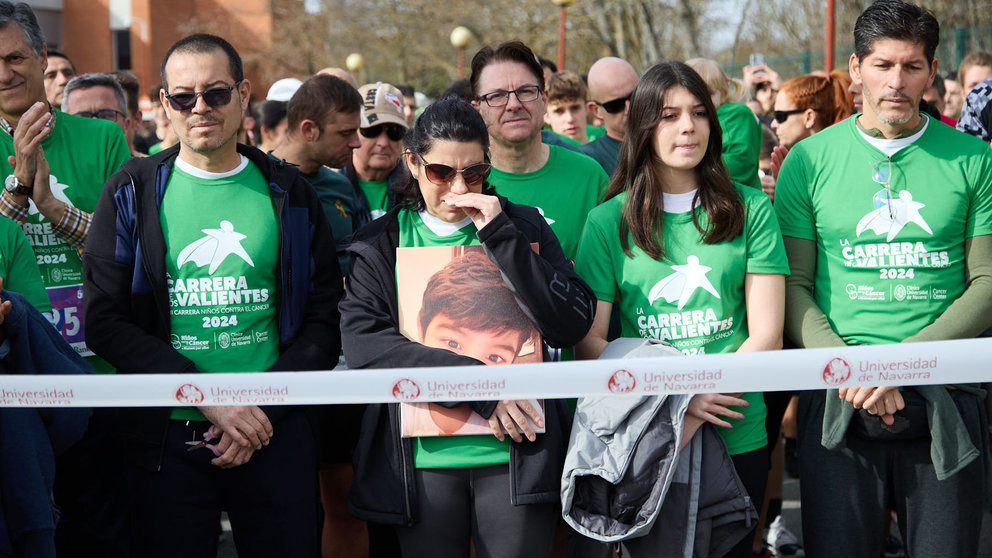 VIII edición de la 'Carrera de los Valientes', una carrera solidaria organizada por la iniciativa “Niños Contra el Cáncer” de la Clínica Universidad de Navarra. IÑIGO ALZUGARAY