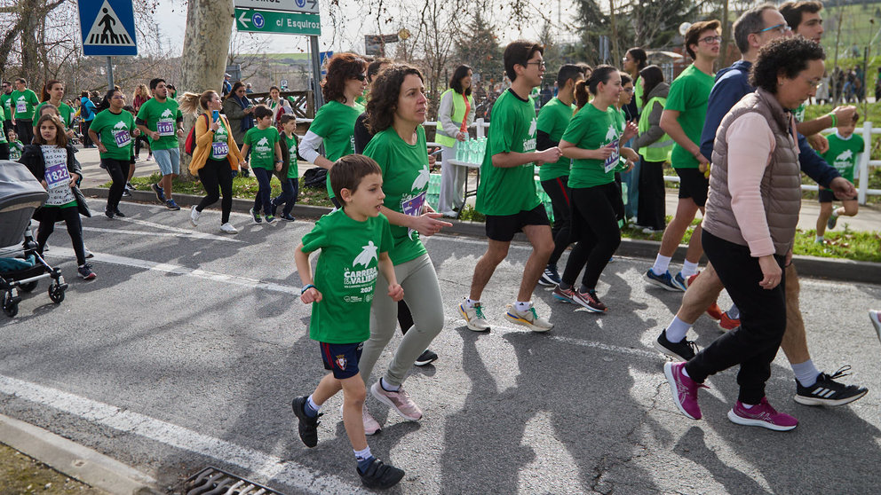 VIII edición de la 'Carrera de los Valientes', una carrera solidaria organizada por la iniciativa “Niños Contra el Cáncer” de la Clínica Universidad de Navarra. IÑIGO ALZUGARAY