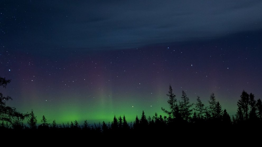 Imagen de archivo de una aurora boreal. Pixabay