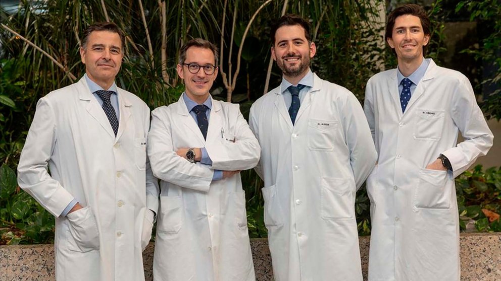 Miembros del equipo del Área de Cáncer Gastrointestinal del Cancer Center Clínica Universidad de Navarra. CLÍNICA UNIVERSIDAD DE NAVARRA