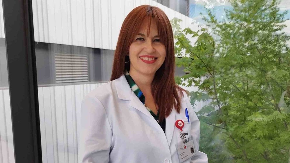 La doctora Magdalena Lesmes Arenas, nueva directora médico del Hospital San Juan de Dios de Pamplona. CEDIDA