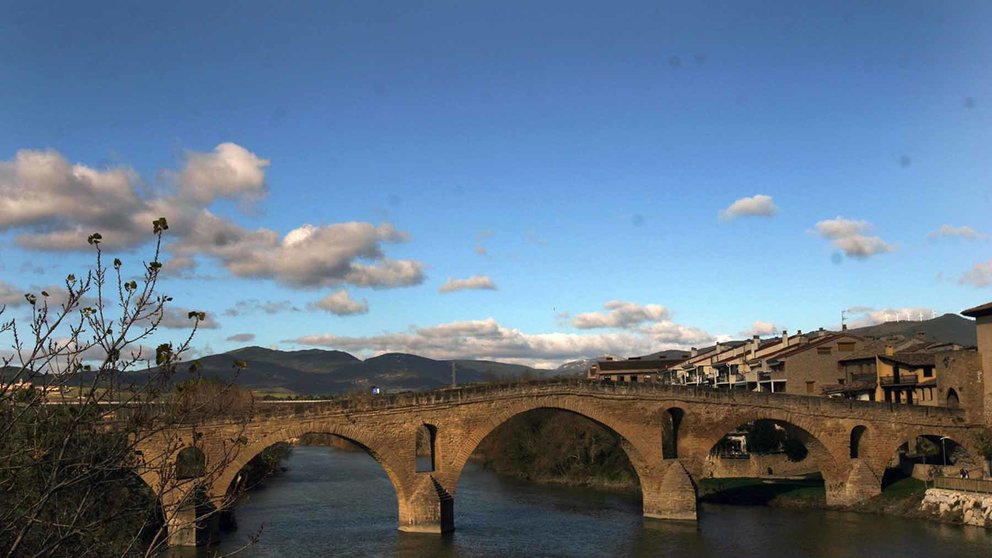 Imagen del Puente Medieval de Puente la Reina. ARCHIVO