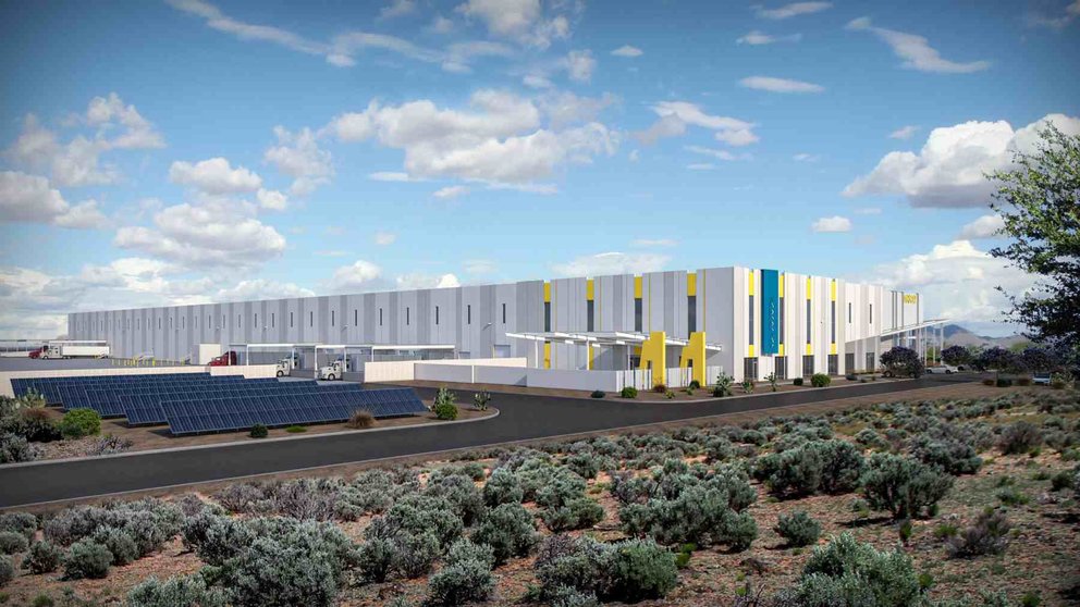 Imagen del proyecto de la nueva planta de fabricación de Array. CEDIDA