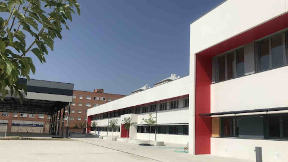 Instituto Iparralde en el barrio de de San Jorge de Pamplona. GOBIERNO DE NAVARRA