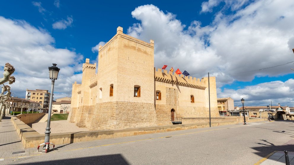 Imagen del Castillo de Marcilla que cumple 600 años de historia. Francis Vaquero