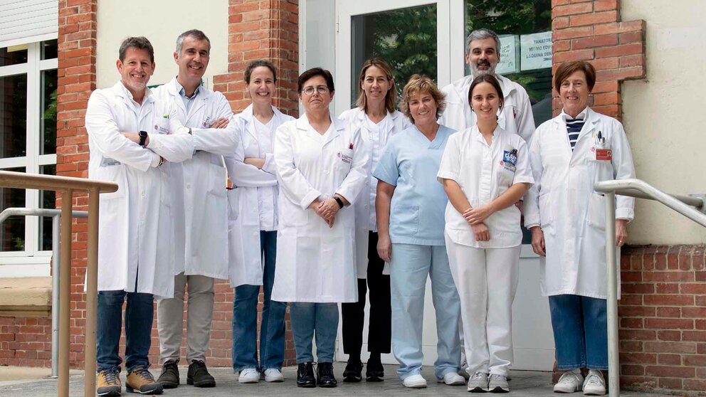 Equipo de Anatomía Patológica y Endocrinología del Hospital Universitario de Navarra. HUN