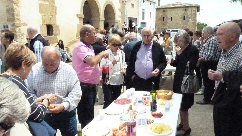Celebración del día de Valdega en Mendilibarri. Navarra.com